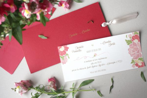 partecipazione matrimonio orizzontale